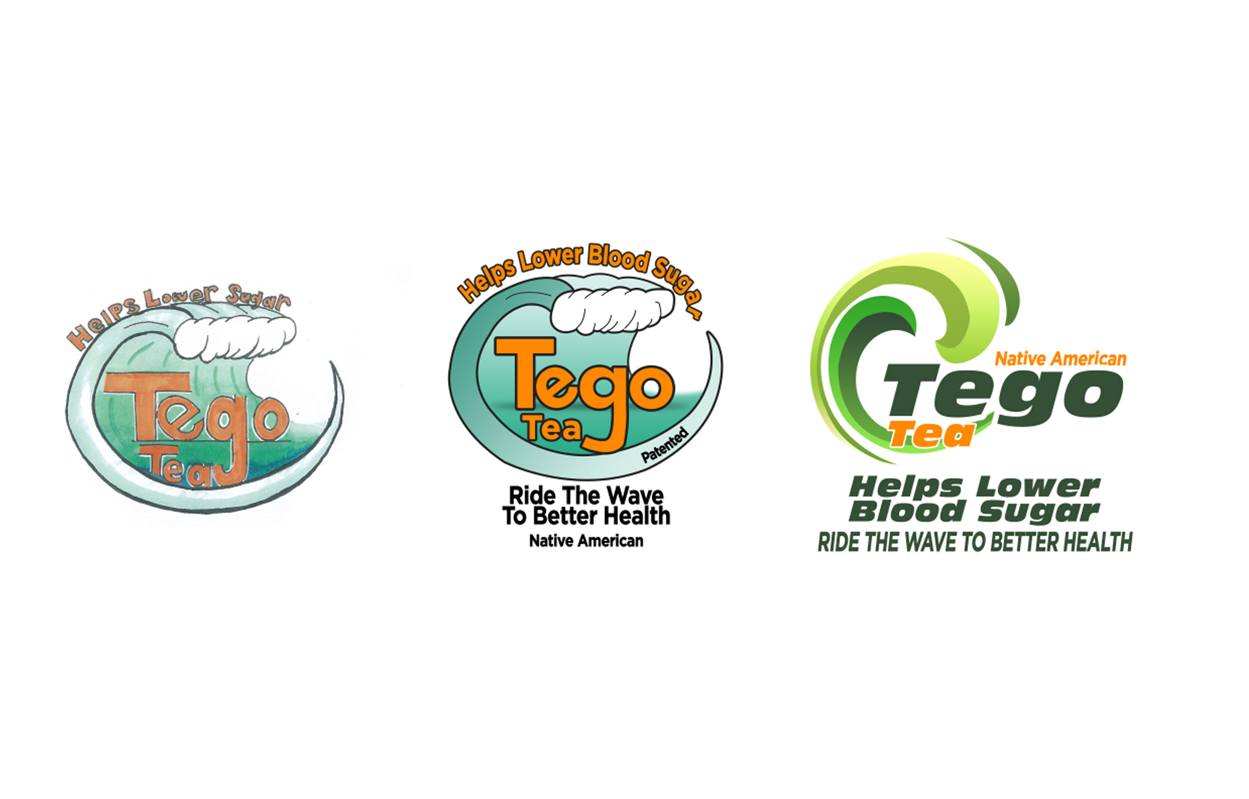 Tego Tea - Beverage Logo Rendering and Logo Design